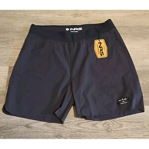 NRS Women's Beda Board Shorts Size 4 Jet‎ Black NEW